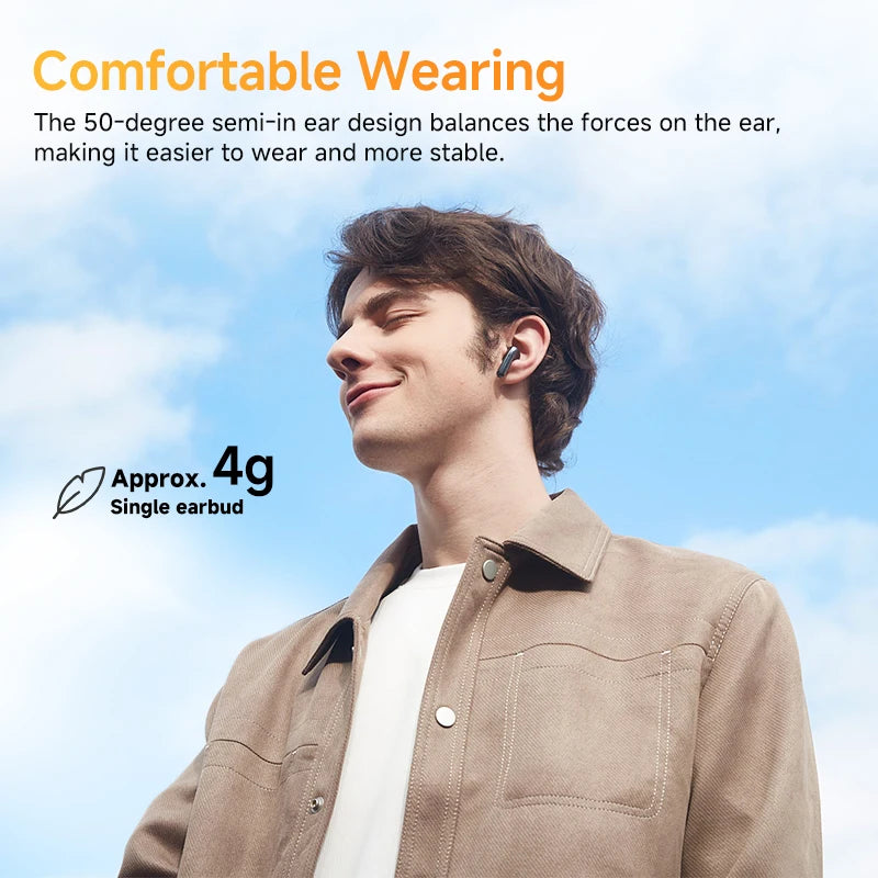 AilyBuds Pro+ ANC Wireless Earphone Hi-Res Audio with LDAC Bluetooth 5.3 Earbuds 6 Mic AI HD Call Multipoint Connection