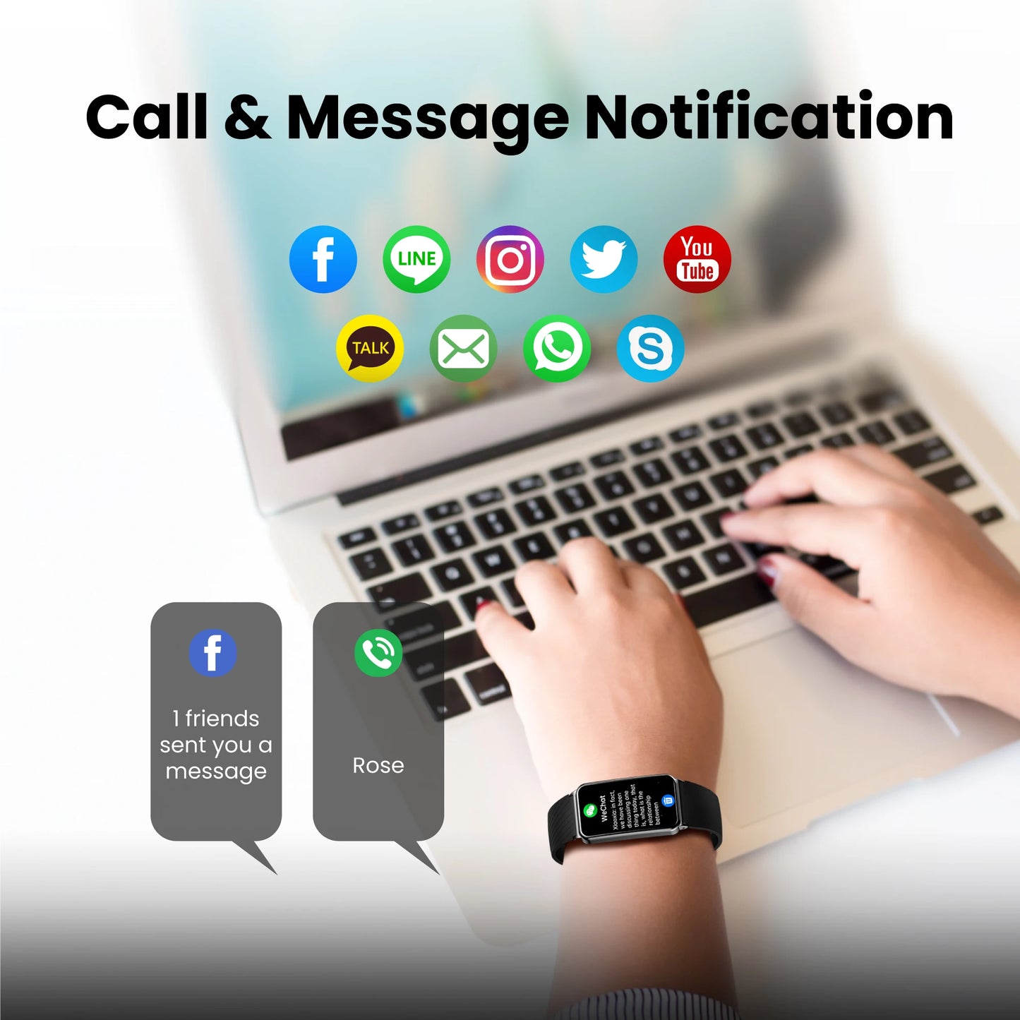 2025 New Smart Watch For Men Women 1.47'' ECG Heart Rate Alert Blood Pressure SpO2 Sleep Monitor Fitness Tracker Sports Watch