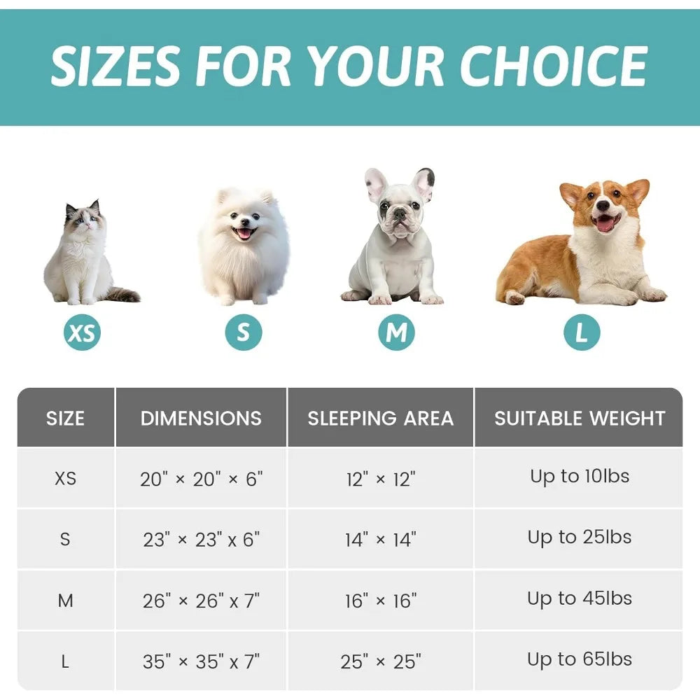 Cat Bed with Hooded Blanket, Round Fluffy Anti-Anxiety Pet Bed for Cats/Small Dogs, Cozy Donut Cuddler with Machine Washable Fau