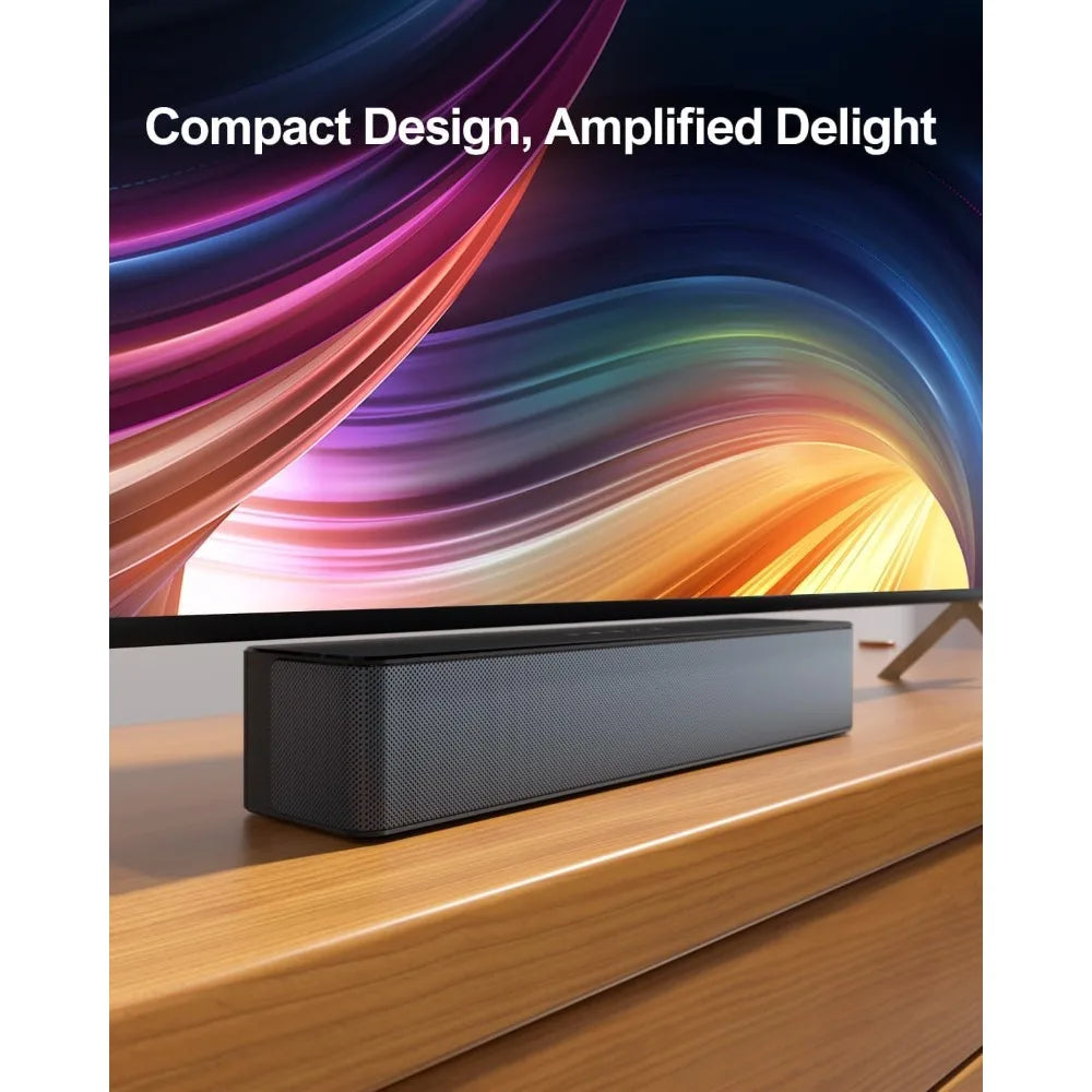 5.1 Virtual Surround Sound Bar, 320W Home Theater Surround System with Adjustable Speakers & Subwoofer, TV Speaker Soundbar, So