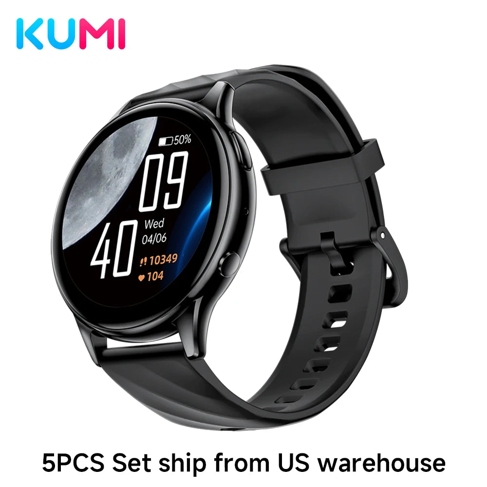 5PCS GW5 Smart Watch 1.39" HD Display Fitness Tracker for Men Women Bluetooth Call IP68 Waterproof Heart Rate SpO2 Monitor Sport