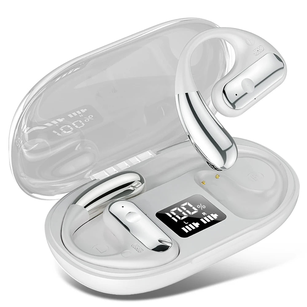 Wireless Bluetooth Earphones Gaming Sport Stereo Ear hanging type Headphones HiFi Music Earbuds HD Call Headset