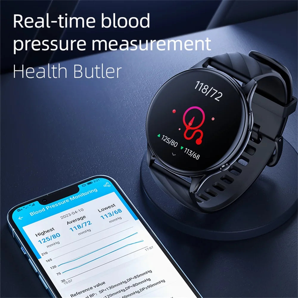 5PCS GW5 Smart Watch 1.39" HD Display Fitness Tracker for Men Women Bluetooth Call IP68 Waterproof Heart Rate SpO2 Monitor Sport