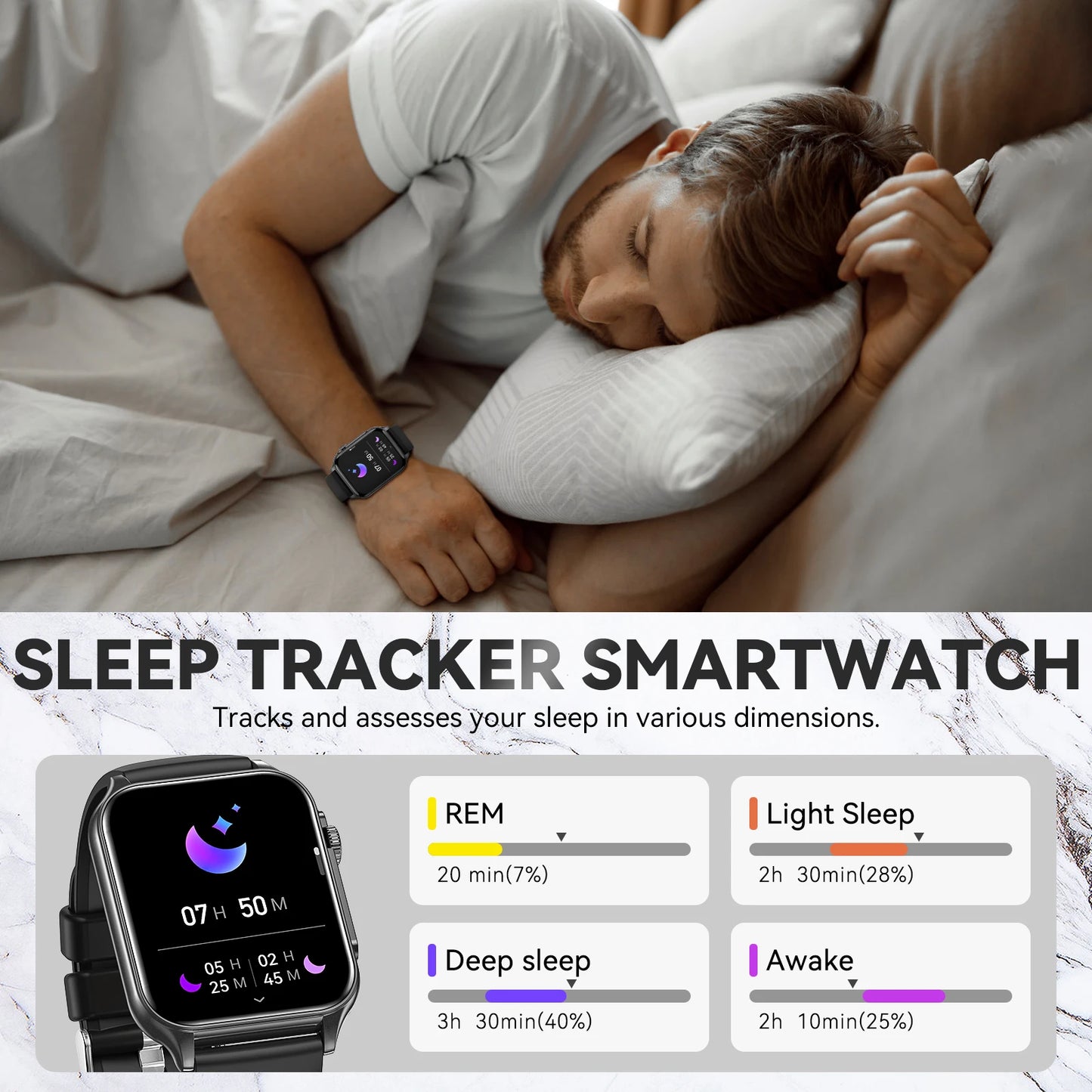 LaNikar New Smart Watch P6 Max 1.96" HD Large Screen Men And Women With LED Flashlight Bluetooth Call Fashion Sports Watches