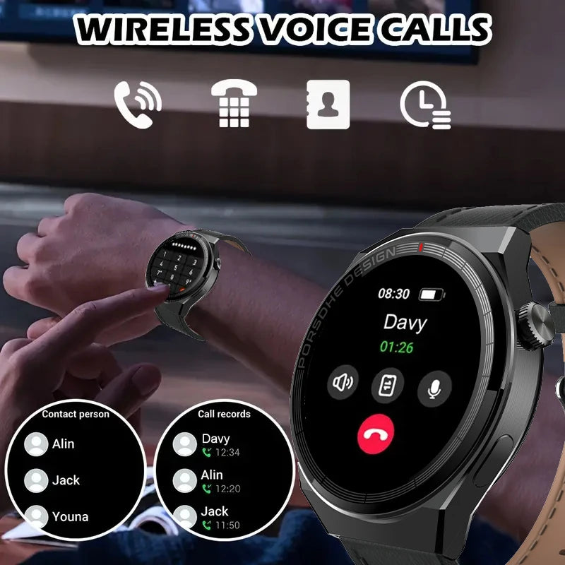W&O X5 Pro Sport Smart Watch Man Woman NFC Smartwatch Alarm Message Notification Call Watches for Android IOS IP67 Waterproof