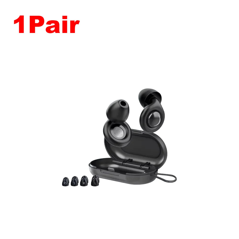 1-6Pair Silicone Anti-noise Earplugs For Sleeping Anti Snoring Motorcycle Earplug Noise Insulation Ear Protectors For Studying