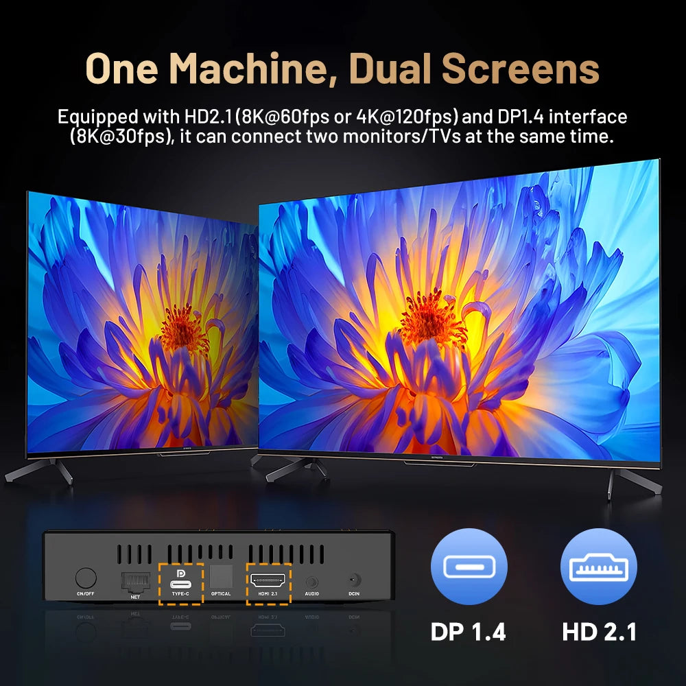 Kinhank Super Console X5 PRO Retro Video Game Consoles Plug and Play 4T with 16000 Games for PS2/WII/SS/DC/N64 Android 12 TV Box