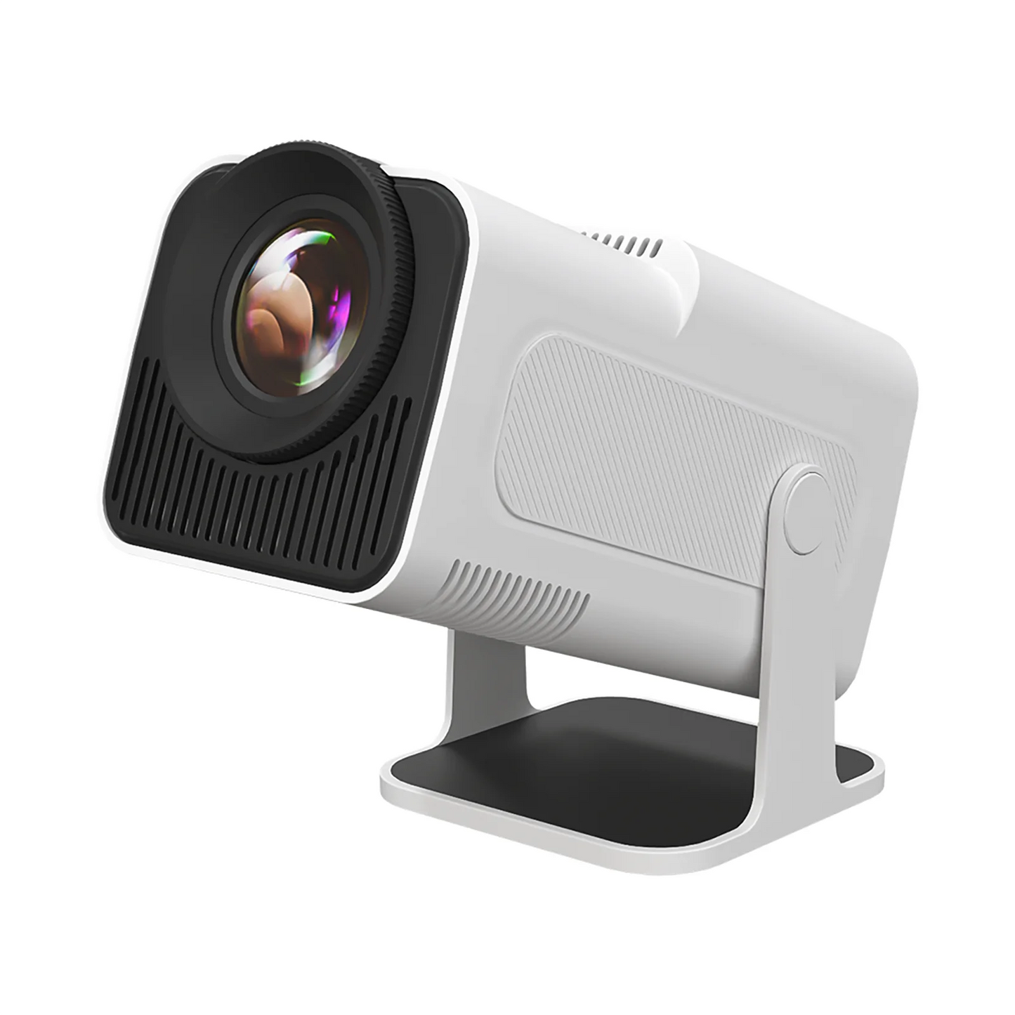 Portable Smart Projector 400ANSI Android 11 MINI Home Beamer Dual WiFi6 BT5.4 Remote Control Projection 4K Support