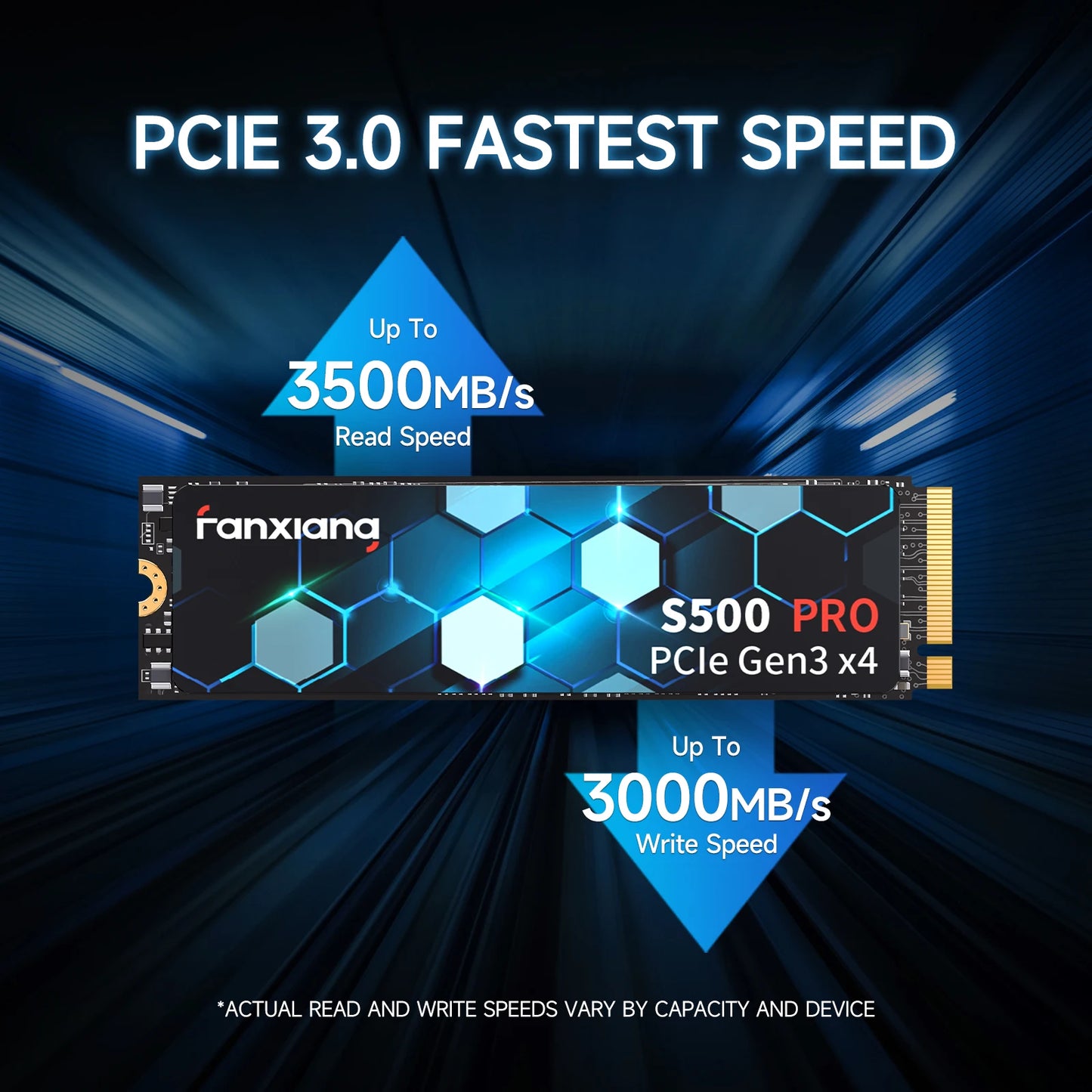 Fanxiang M.2 SSD Hard Disk 1TB 2TB 3500MB/s NVMe M2 SSD 512GB PCIe 3.0 Internal Solid State Drive EU US Local Delivery S500 Pro