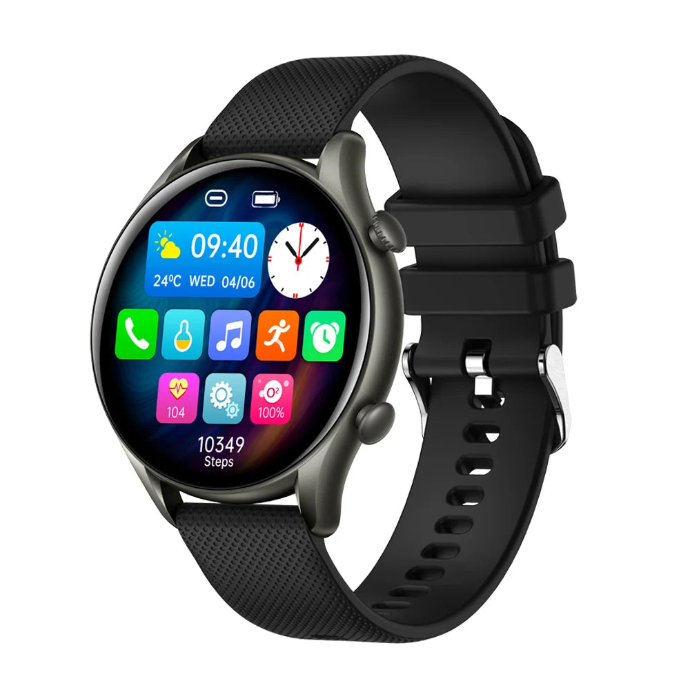 LaNikar New Smart Watch Men Bluetooth Call Full screen touch Sport Fitness Watch Heart Rate Monitor Smartwatch For IOS Android