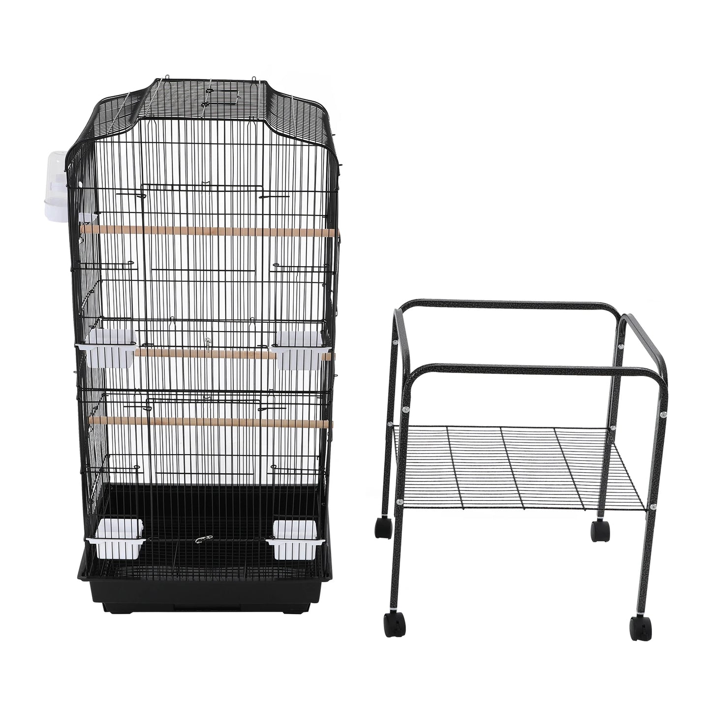 Bird Cage with Wheels Breeding Cage for Parrots Large Bird Cage Bird Cage