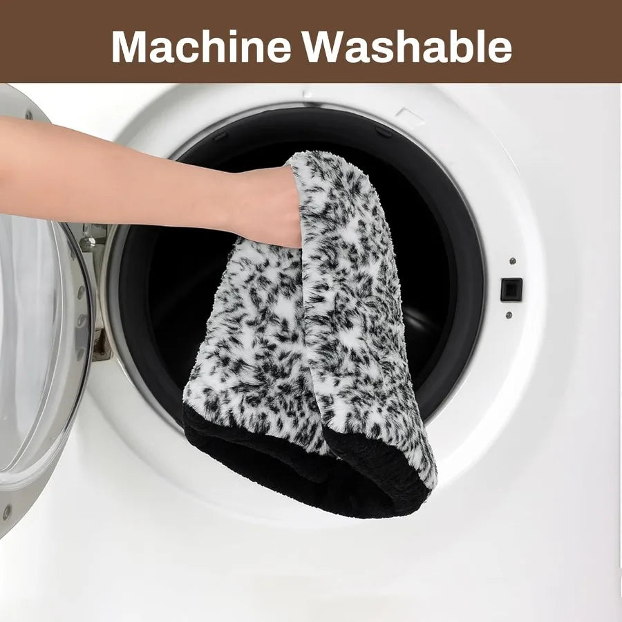 Self Warming Cat Bed Pad Thermal Non Electric Heating Mat for Cats and Small Dogs Washable Self Heating Pet Blanket with No Sli