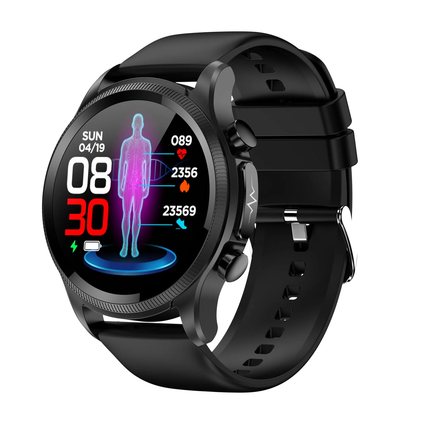 2025 New Men Smart Watch ECG Heart Rate Blood Pressure SpO2 Sleep Monitor 1.39'' Fitness Trackers Sports Watch For iOS Android