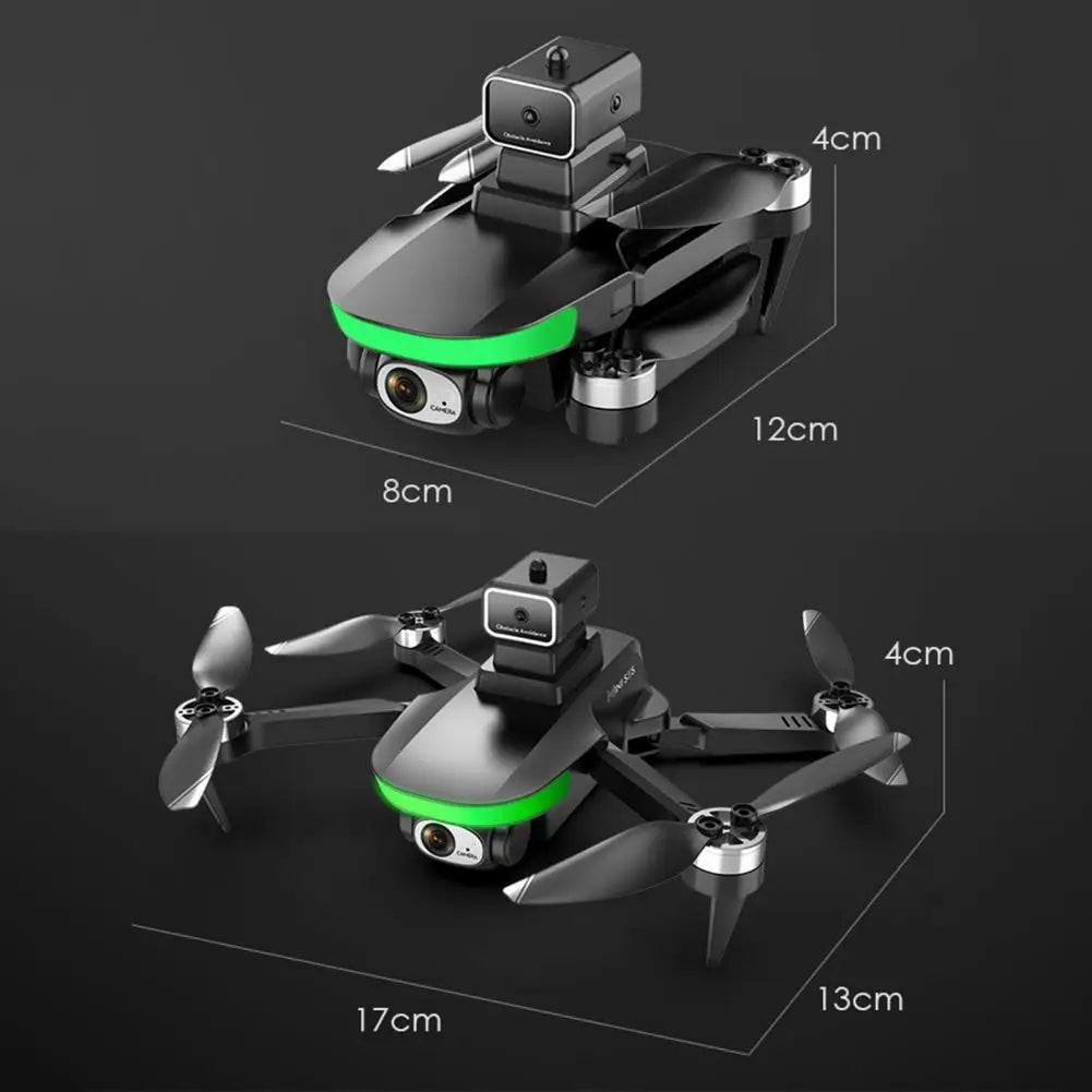 Rc Drone Toy Remote Control Aircraft High Clarity 6k Camera Remote Control Drone for Aerial Photography Brushless for Kids
