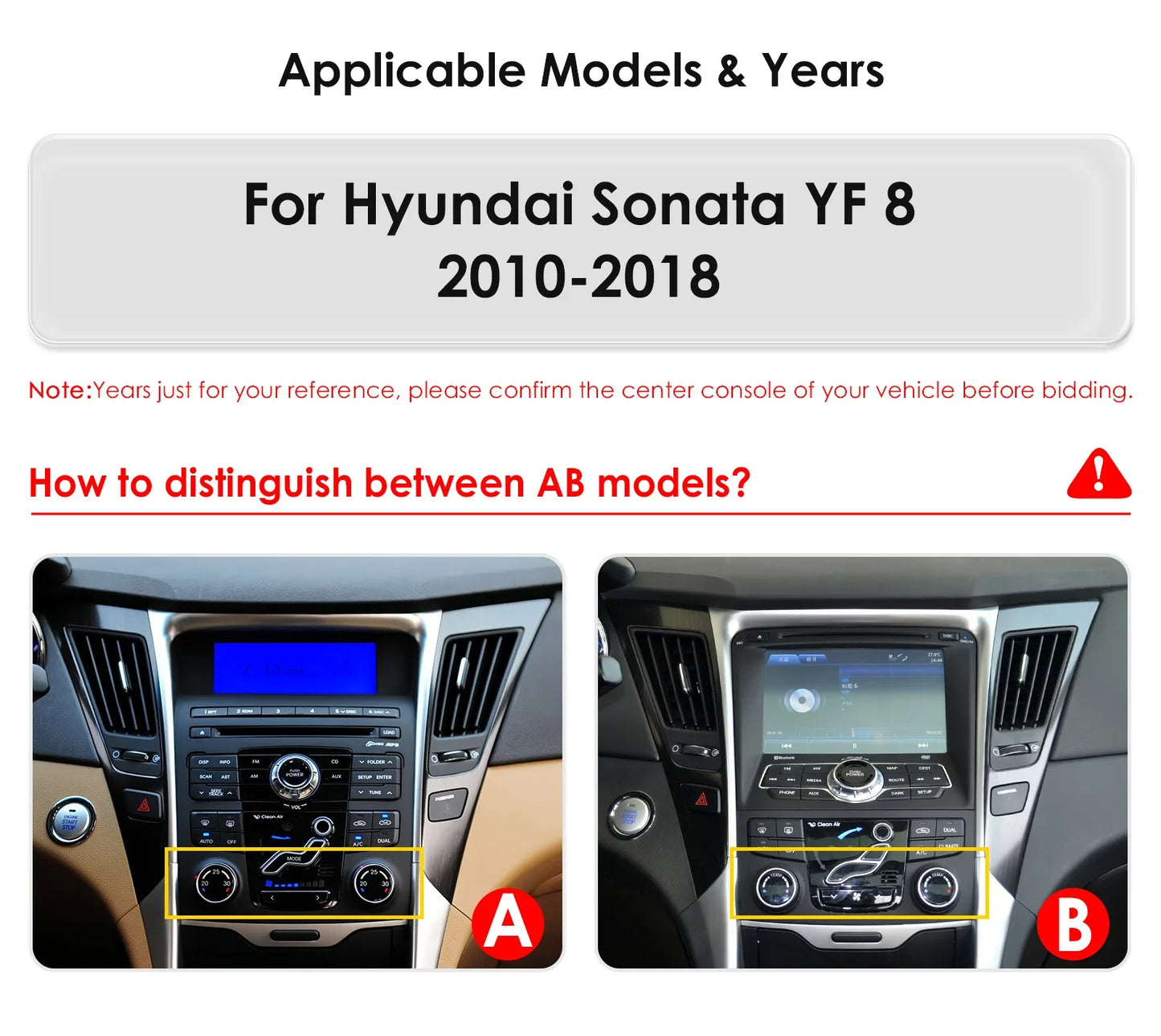 9.7"7862 Andriod 13 Car radio for Hyundai Sonata YF 8 2010-2018 multimedia player GPS navi Stereo 4G Carplay 2din SWC Autoradio