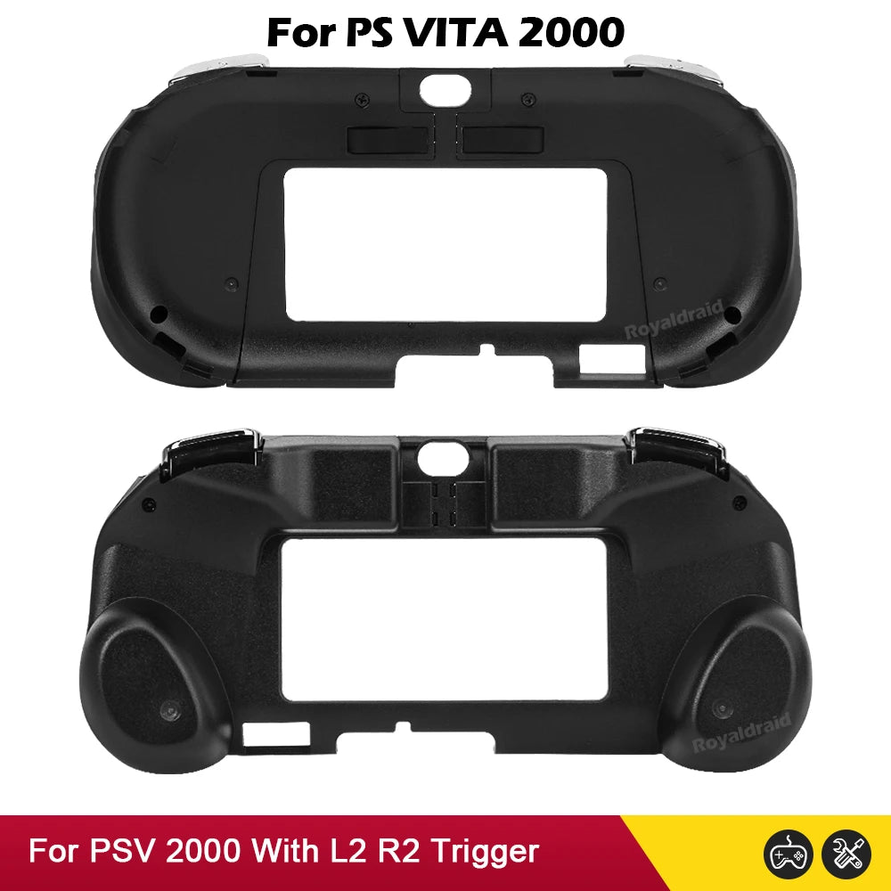 Gamepad Hand Grip Joystick Stand Shell Case Protector with L2 R2 Trigger Button For PS VITA 2000 PSV 2000 Slim Game Accessories