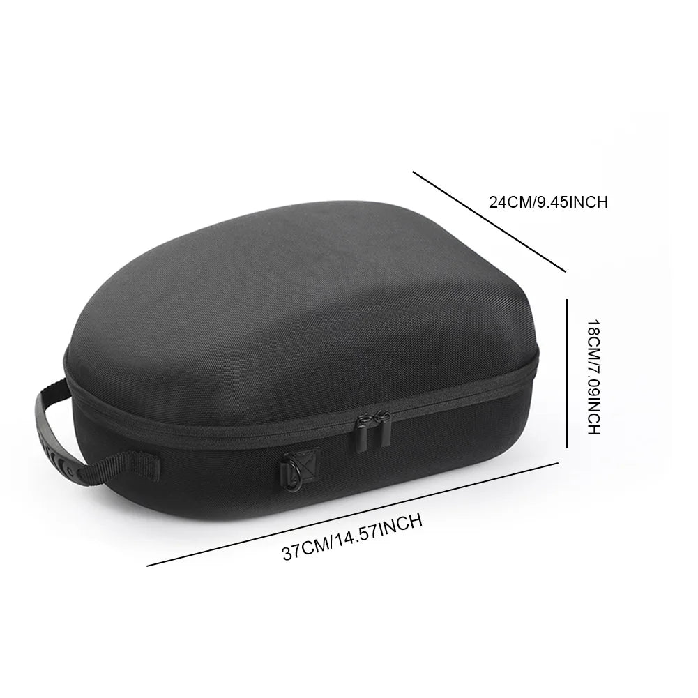 Hard Shell Case Len Cover Shockproof Portable Storage Bag Cable Ties With Shoulder Strap for Meta Quest 3 VR Headset Controller