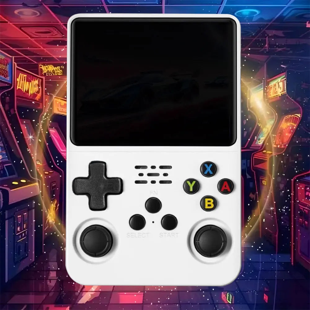 WUDS Open Source R36HD Retro Handheld Video Game Console Linux System 3.5 Inch IPS Screen Portable Pocket Video Player 64G games